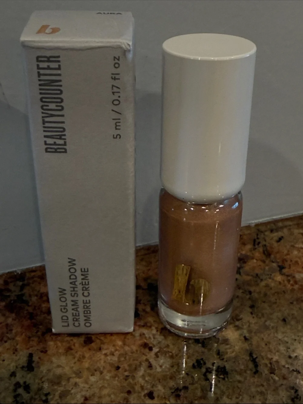 Beautycounter Lid Glow Cream Shadow Aura NIB